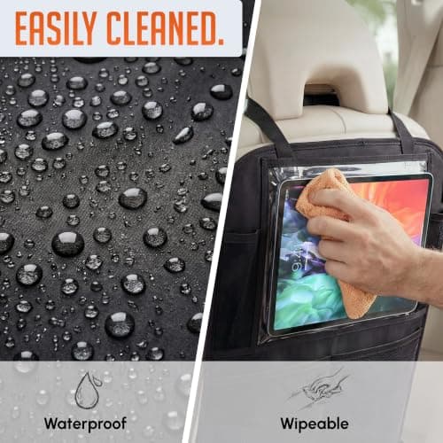 LIONSTRONG® Back Seat Car Organizer [WATERPROOF] - Tablet Pocket — view 6
