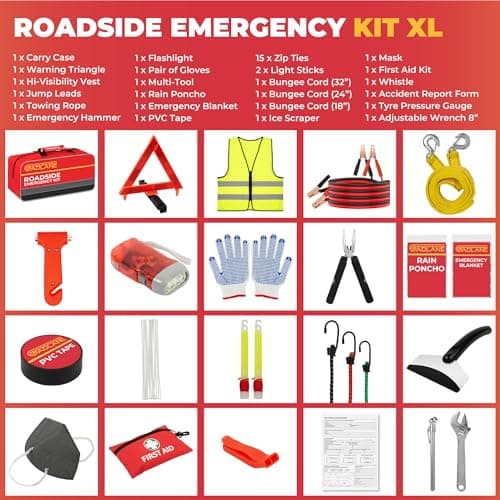 GADLANE Car Breakdown Emergency Kit - X-Large Roadside Car Emergency Kit — view 2