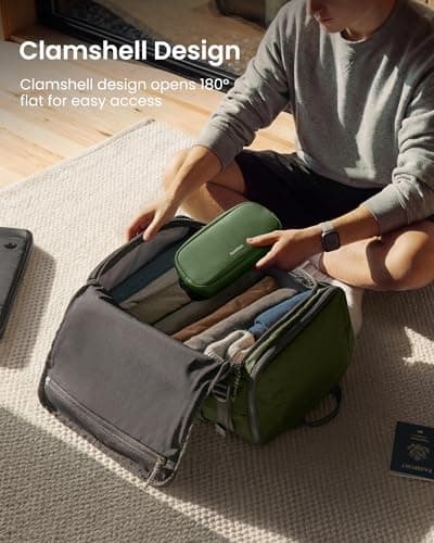 tomtoc Ryanair Cabin Bags 40x30x20, Expandable 23-28L Travel Backpack — view 5