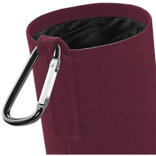 Quadra Water Bottle And Fabric Sleeve Holder (One Size) (Bottle Green) — view 6