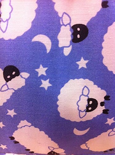 Little Wool Shop Holdall Style Knitting Bag, Pretty Sheep Design On Blue 2 Sizes (1 Supplied) (Large (50x24x16)) — view 3