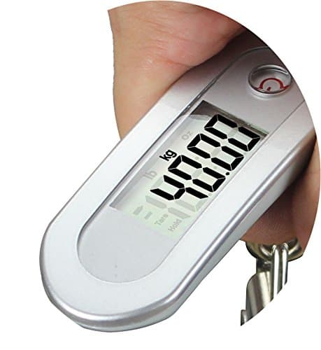 Tech Traders Portable Luggage Digital Travel Scale Weights 110 Pound/ 50 Kilogram With Backlit With Tare Function — view 2
