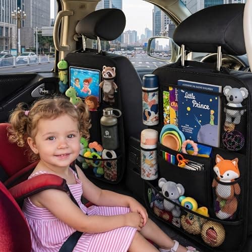ronoai 2 Pack car seat organiser for Kids — view 2