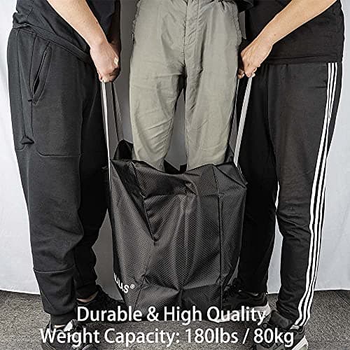 ZALALAS Travel Duffle Bag,96L Extra Large Duffel Bag Lightweight,Waterproof Duffel Bag for Men Women,Black, Black, Black 96L, Water Resistant — view 3