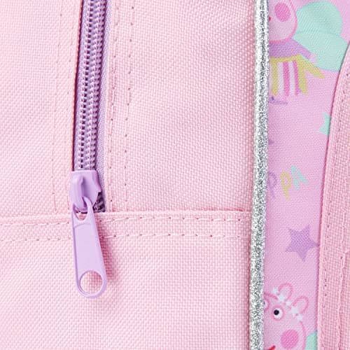 Peppa Pig Kids Backpack, Girls 3D Wings School Backpack With Glitter, Children School Bag, Nursery Or Preschool Bag, Kids Toddlers Travel Bag — view 2