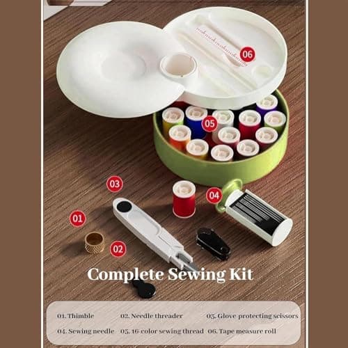 Small Sewing Kit Travel Size Thread Craft Set — view 4