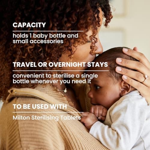 Milton Solo Travel Steriliser, 2 in 1 Microwave & Cold Water Sterilisation — view 3