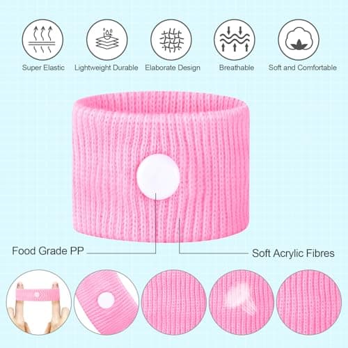 Motion Sickness Bands for Kids, Travel Sickness Relief Wristbands, Anti-Nausea Bands for Morning Car Sea Sickness… — view 4