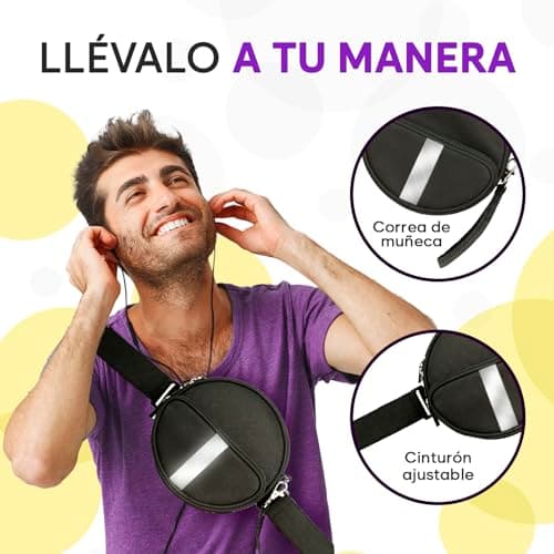 KLIM Nomad CD Player Walkman with Long-Lasting Battery + Portable CD Player Case, Waterproof Portable CD Player Carrying Case — view 5