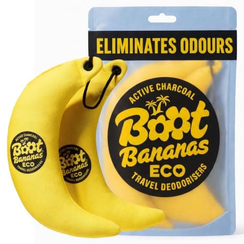 Boot Bananas Eco Travel Deodorisers, Fragrance-Free, Activated Charcoal