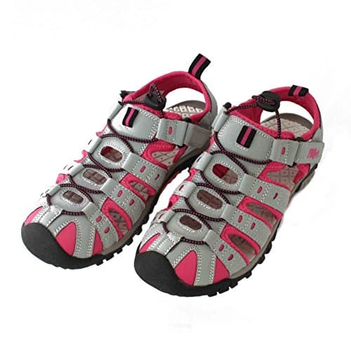 Women's Girls PDQ Walking Sandal Shoe Summer Hiking Beach Sports Sandals - UK6/EU39, Turquoise — view 2