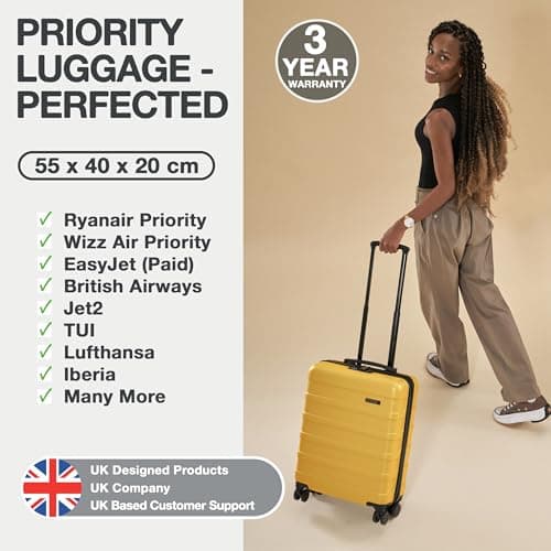 Cabin Max Cabin Suitcase Large for Ryanair, Easyjet 55x40x20 Hand Luggage — view 3