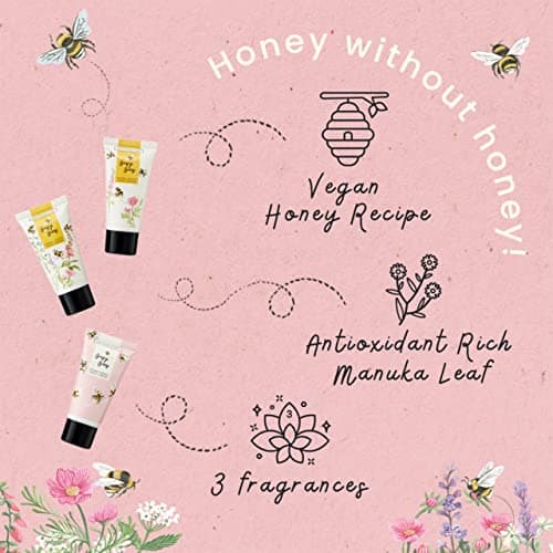 Heathcote & Ivory Hand Cream 3x 30ml, Vegan Honey — view 4