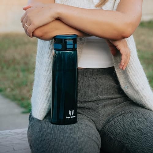 Sparrow Water Bottle with Straw - Tritan Plastic Drinks Bottles - 500ml — view 4