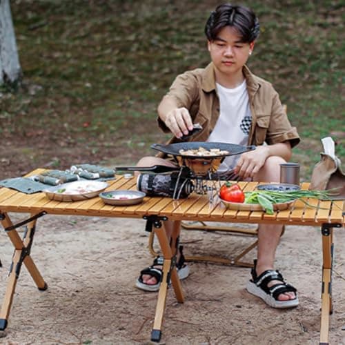 Outdoor Spices Organizer – 12-Compartment Camping Spices Container Set, Portable Travel Seasoning Kit | Canvas Spices Pouch, Camping Seasoning Set with Storage Pouch for Outdoor Cooking Adventures — view 6