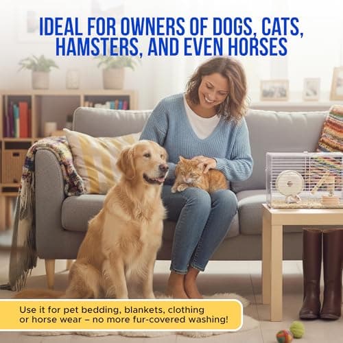 Fur Magic Pet Laundry Bag, Keeps Washing Machine Free from Dog & Cat Hair — view 6