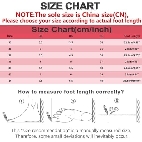 cfpqv Slip On Trainers Women's Orthopaedic Shoes Lightweight Mesh Sports Shoes Breathable Trainers Walking Shoes Gym Fitness Running Shoes Running Walking Road Running Shoes Bequme Slip-On Shoes Size — view 3