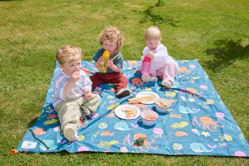LittleLife Portable Travel Play Mat | Waterproof Playmat for Babies — view 2
