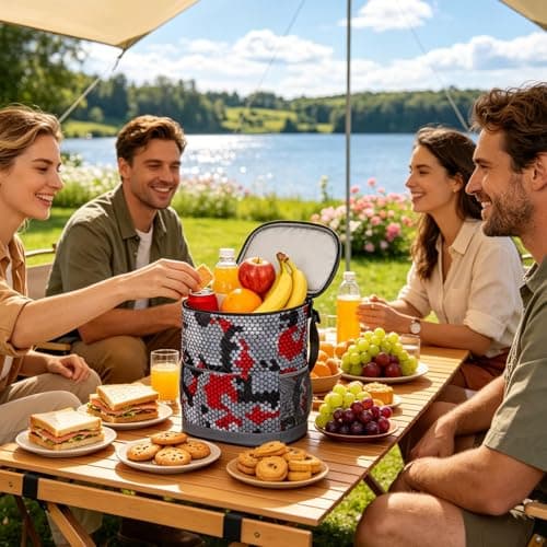 Foldable And Waterproof Ice Box Cooler — view 2