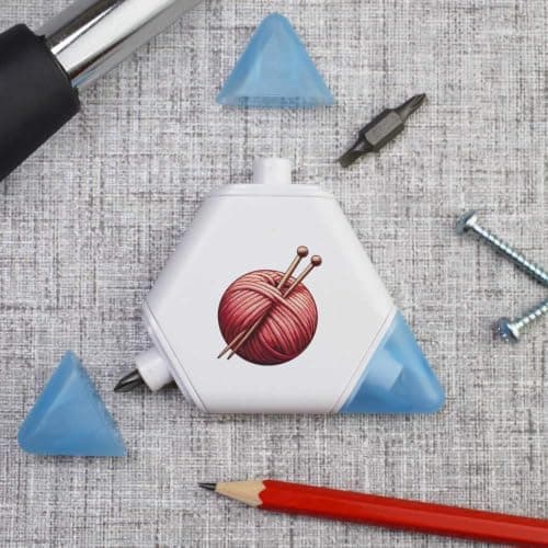 Azeeda 'Pink Knitting Wool' Compact Multi Tool (TI00049376) — view 2
