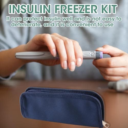 Pennle Insulin Cooler Travel Case, Small Portable Diabetic Insulated Bag — view 4