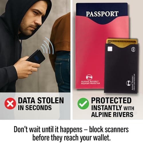 18 RFID Blocking Sleeves (14 Credit Card Holders & 4 Passport Protectors) Ultimate Premium Identity Theft Protection Sleeve Set for Men & Women. Smart Slim Design perfectly fits Wallet / Purse — view 2