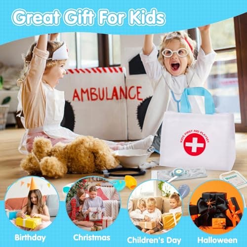Doctors Set for Kids Toddler Doctors Kit Set Pretend Role Play Doctor — view 5