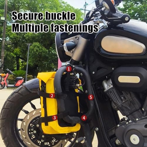 Motorcycle Crash Bar Bags Waterproof Riding Backpack — view 4