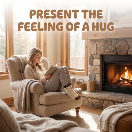Fluffy Socks Womens 4-7,Women's Fuzzy Warm Comfy Winter Womans Fleece Thick Snuggly Sleep Soft Christmas Animal Bedsocks Gifts Set for Girls Ladies Mum Her, Cute Cosy Bed Thermal Socks for Women — view 6