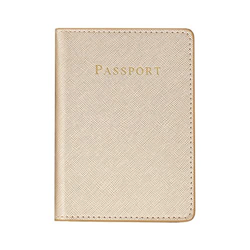 YUEYIXII Passport Cover - PU Leather Passport Holder