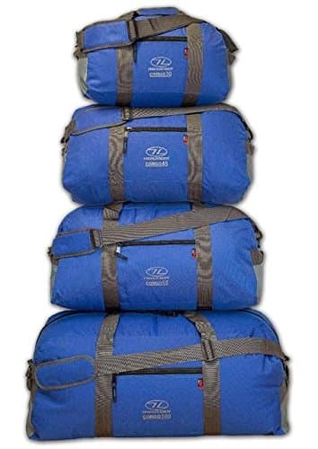 Highlander Large Travel Shoulder Kit Bag Hold All Hold All Blue 30L 45L 65L & 100 L (30L (49x26x25cm)) — view 5
