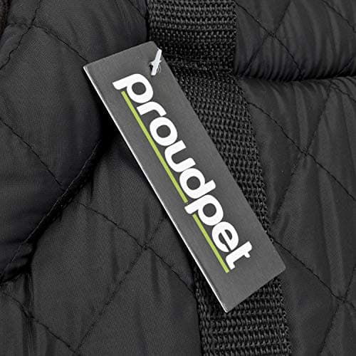 proudpet Quilted Pet Carrier Small Dog Handbag Cat Carry Bag (Black) — view 5