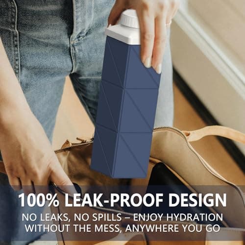 BEAUTAIL Collapsible Water Bottle 720 ml, Portable Travel Water Bottle — view 4