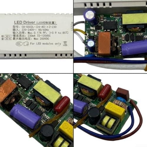 Helilyco Voice Controlled LED Driver 3 Color Dimmable Ceiling Light(40-60w*2) — view 3