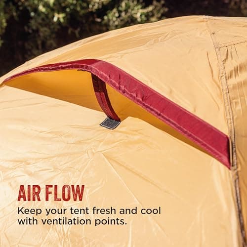 Coleman Darwin 3 Plus Summer Tent | Compact 3 Man Dome Tent | Lightweight 3 Person Camping Tent | Festival and Hiking Tent | 2000 mm Waterproof | Extra breathability | Sewn-in Groundsheet — view 5