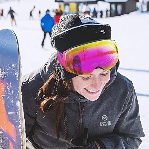 OutdoorMaster Ski Goggles PRO, OTG Snow Goggles with Interchangeable Lens — view 6