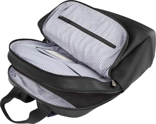 Moleskine Classic Collection Laptop Backpack PRO, Fits up to 14" Laptop / Tablet / iPad, Size 30 x 41 x 12 cm, Black — view 4