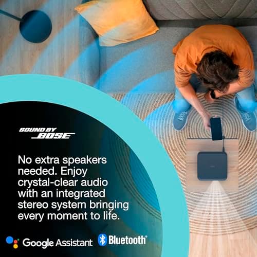 Epson Lifestudio Pop Plus EF-62N Metallic Navy, Portable Smart Projector, Sound by Bose, Google TV, 4K Pro UHD, Indoor/Outdoor Use, 5-year warranty* — view 6