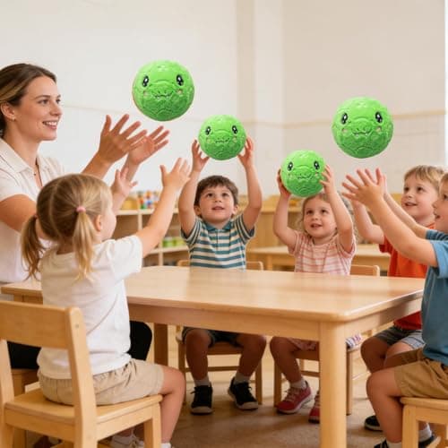 Silent Football Elastic Cuddle Friendly Safe Interactive — view 6