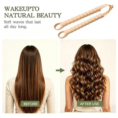 Heatless Hair Curler, Overnight Hair Rollers, No Heat Curling Tool, — view 6