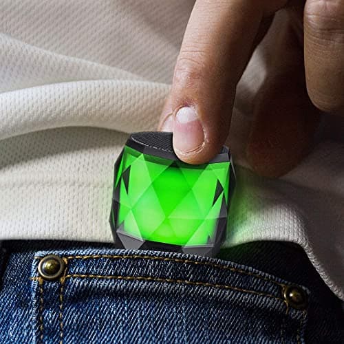 LFS Portable Mini Bluetooth Speaker with 7 Color Lights, TWS Stereo Pairing — view 6