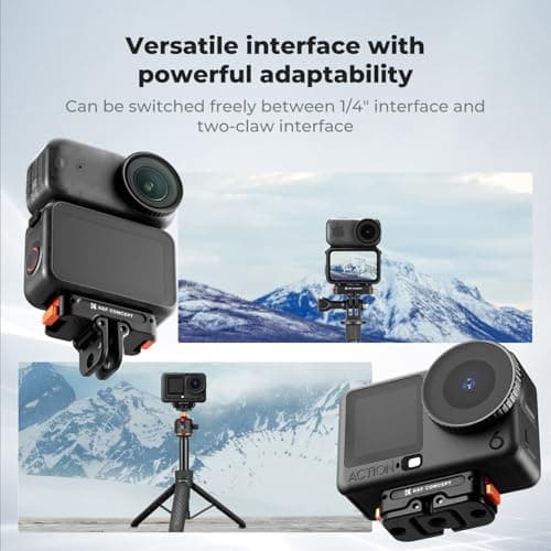 K&F CONCEPT Magnetic Adapter Mount For DJI Osmo Action 6/Osmo Nano, — view 4