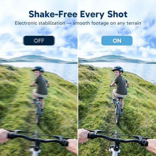 AKASO EK7000 Action Camera Floating Hand Grip Bundle — view 4