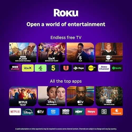 Aurzen Roku TV Smart Projector Bundle with Travel Carrying Case, 1080P FHD, Dolby Audio, Auto Focus & Keystone, Protective Pouch for Bedroom, Outdoor & Travel — view 5