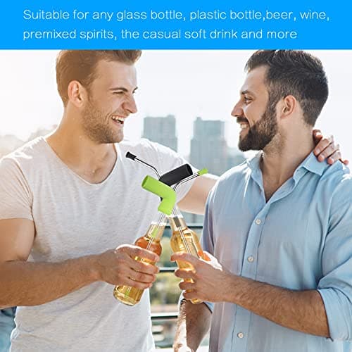 Fentar 2Pcs Beer Snorkel, Stainless Steel Drinking Snorkel for Alcohol — view 5