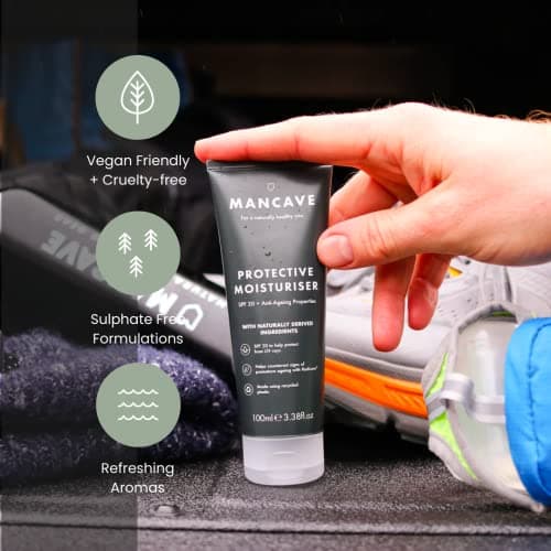 ManCave Premium Skincare Duo for Men, SPF Moisturiser Set — view 5