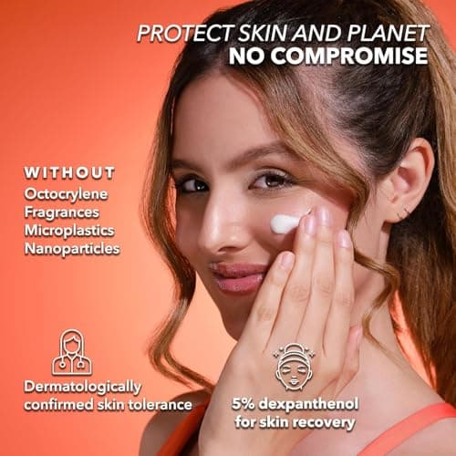 eco elio Summer Vibes SPF 30 | Water-Resistant Sun Cream | Face & Body | Reef Safe, Organically Formulated, Fast-Absorbing | No White Cast, Non-Greasy | 50ml Travel-Size Sunscreen — view 4