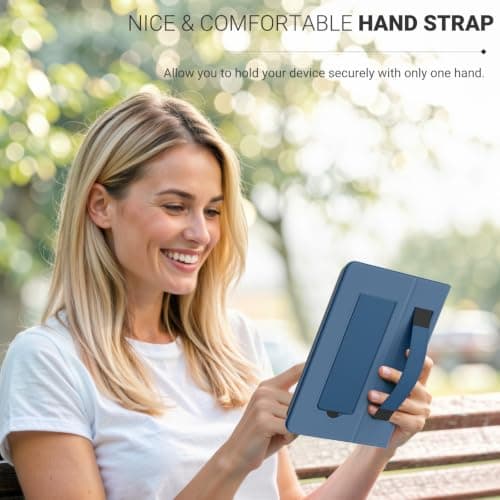 MoKo Universal Case for 6 inch kindle eReaders and Tablets, Dark Sea Blue — view 4