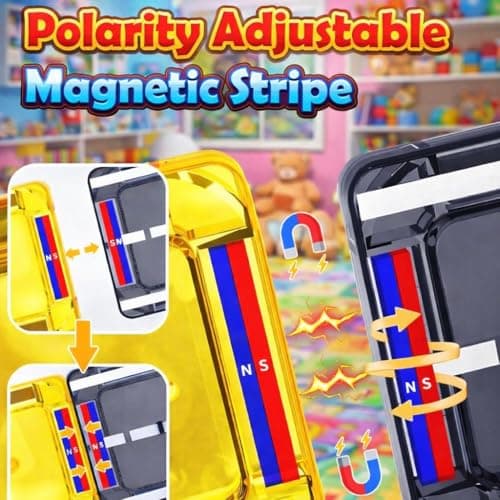 42 Pcs Mini Magnetic Tiles Building Blocks Toys, Travel Set. — view 5