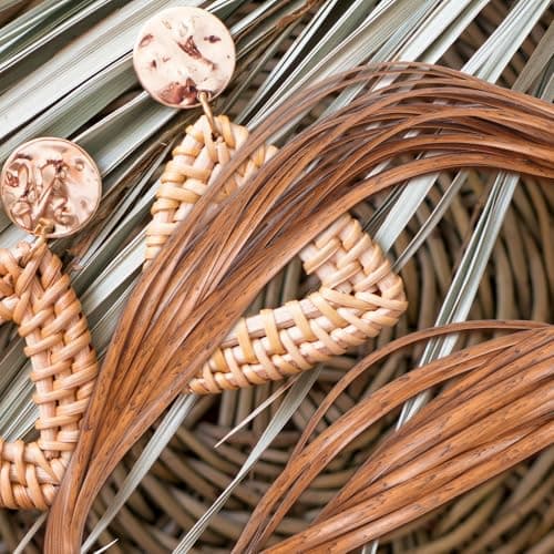 ADOCARN Chair Making Plastic Rattan Repair Kit for DIY Crafts Coffee PE — view 6